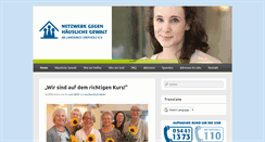 Desktop Screenshot of frauenhaus-diepholz.de